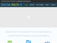Tablet Screenshot of digitalmouth.com